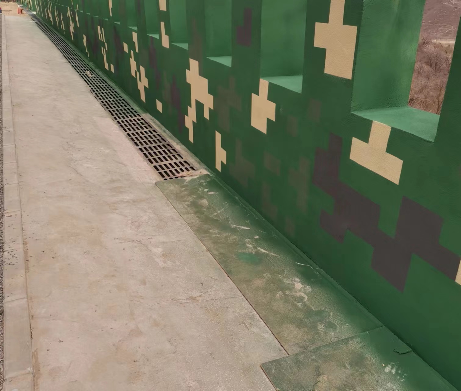 巴彦淖尔围墙迷彩喷涂,数迷彩漆